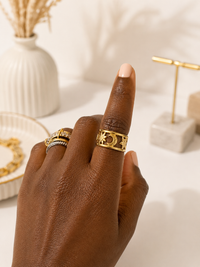 Celestial Open-Band Ring