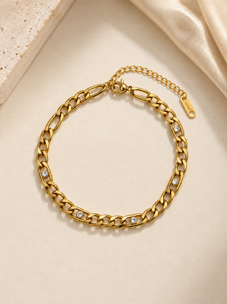 Crystal Link Bracelet
