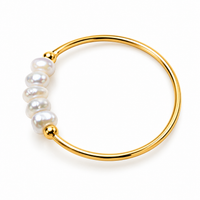 Freshwater Pearl Open Ring