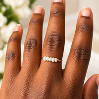 Freshwater Pearl Open Ring