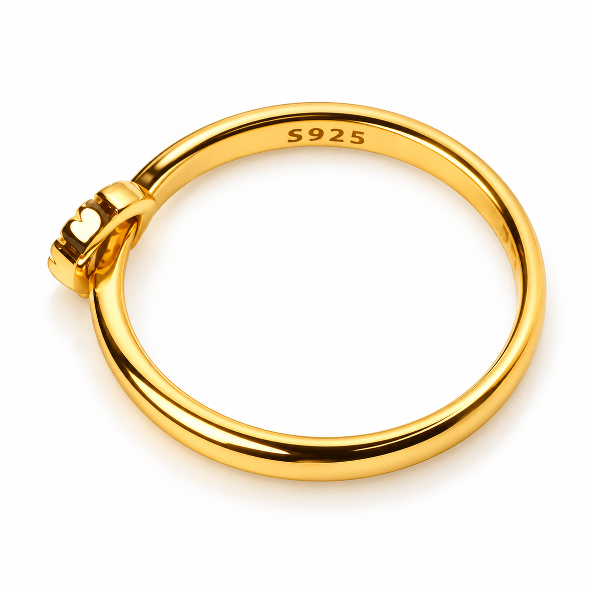 Interlocking Circle CZ Ring