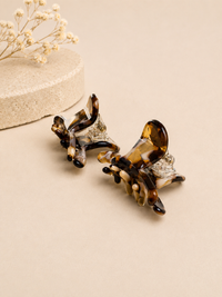Sienna Tortoise Mini Hair Claw Set