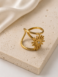 Sunburst Statement Ring