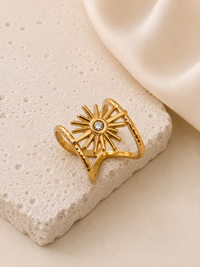 Sunburst Statement Ring