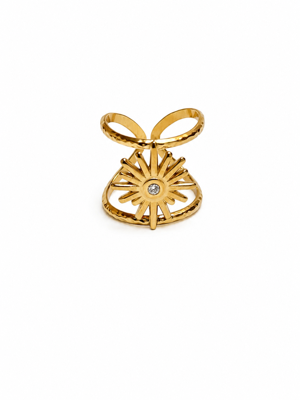 Sunburst Statement Ring