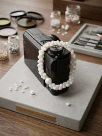 Twisted Seed Pearl Woven Bracelet
