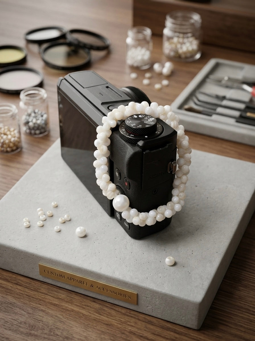 Twisted Seed Pearl Woven Bracelet