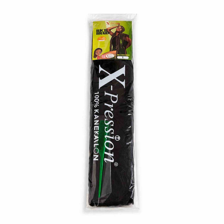 X-Pression Pre-Stretched Braiding Hair | Original Kanekalon