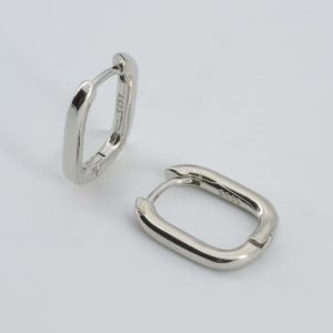 Arden Rectangle Hoop Earrings