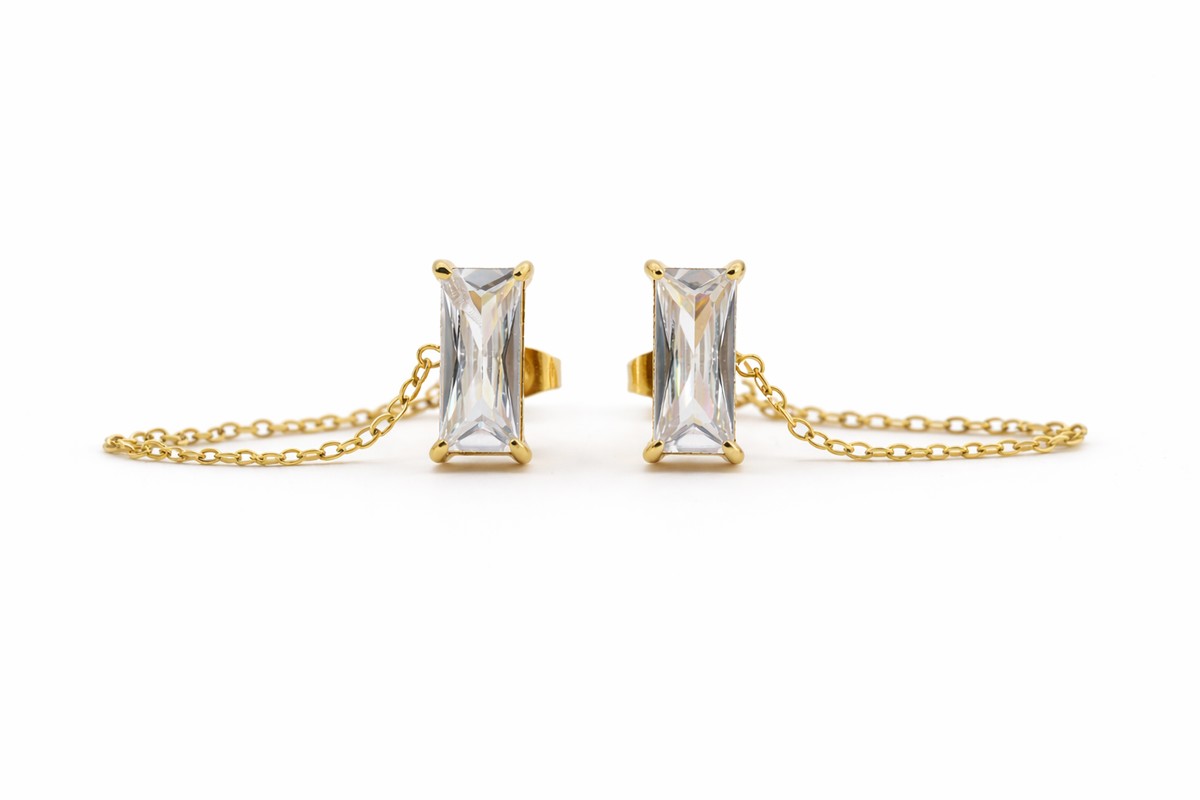 Cascade Crystal Studs