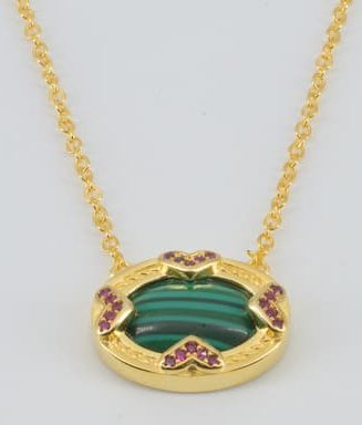 Emerald Bloom Necklaces