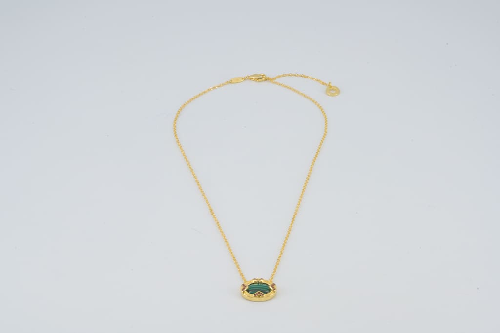 Emerald Bloom Necklace