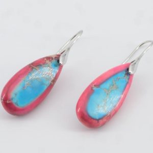 Laguna Pink Drop Earrings