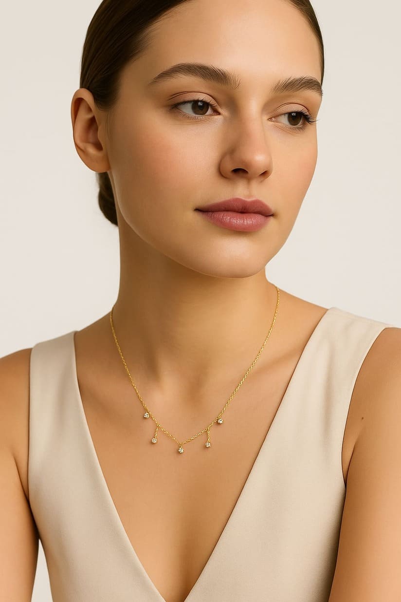Lumière Droplet Necklaces