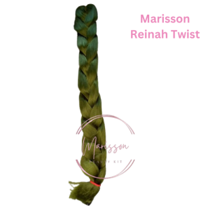Braids Hair Extension – Camo Green - Image 2