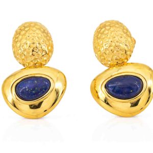 Agate Aura Drop Earring