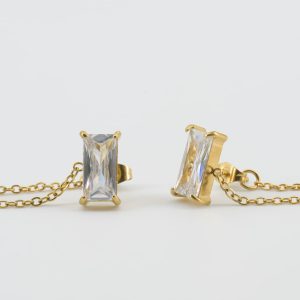 Cascade Crystal Studs - Image 2