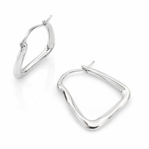 Kaia Sculpted Hoop Earrings