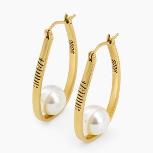 Lyra Pearl Drop Earrings