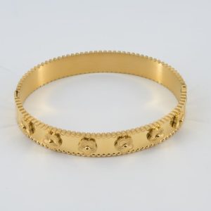 Auralyn Hinged Bangle - Image 2