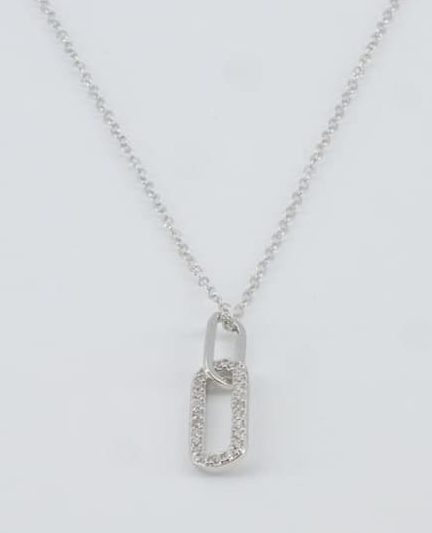 Silver Spark Bar Necklaces