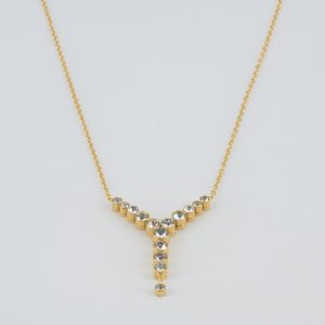 Sparkle Y Necklace