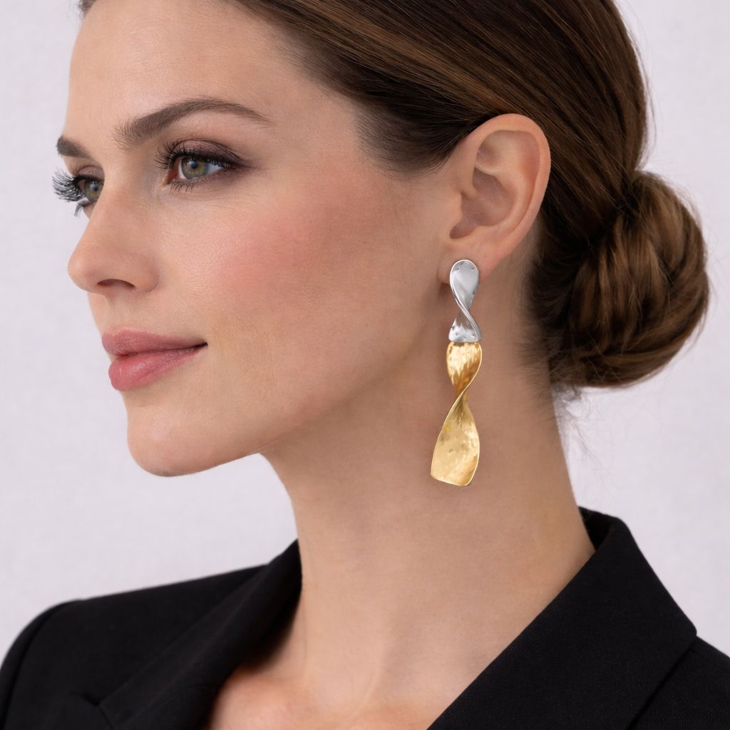 Auriel Twist Earrings