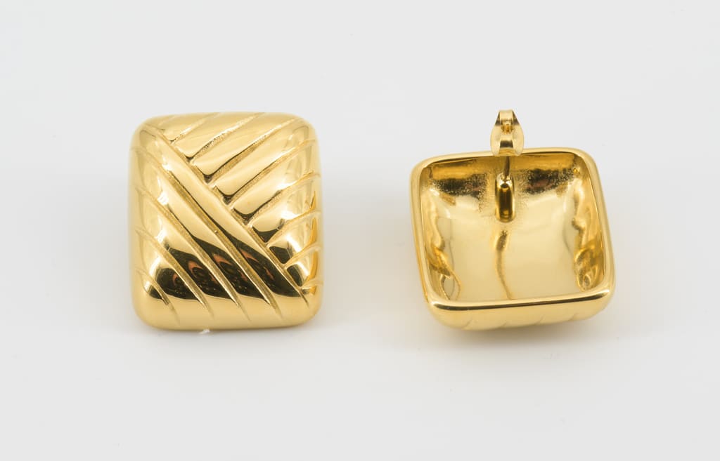 Gilded Weave Earrings