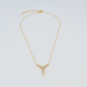 Sparkle Y Necklace - Image 2