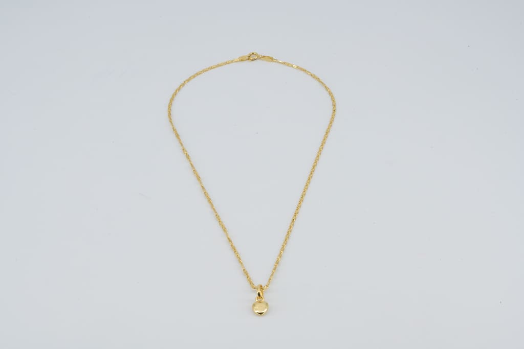 Gold Dome Necklace