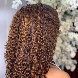 14" Pixy Curl Wig Hair-Piano Colour - Image 4
