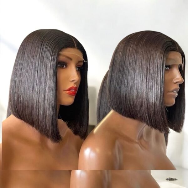 8' Crop Bob Straight Hair