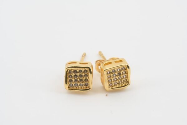 Royal Spark Square Studs