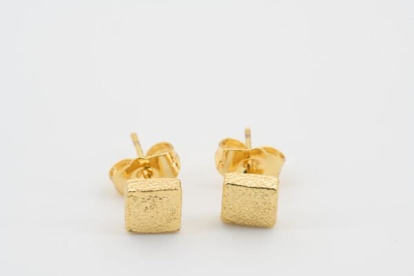 Textured Square Studs