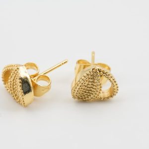 Golden Harmony Tri Studs - Image 2