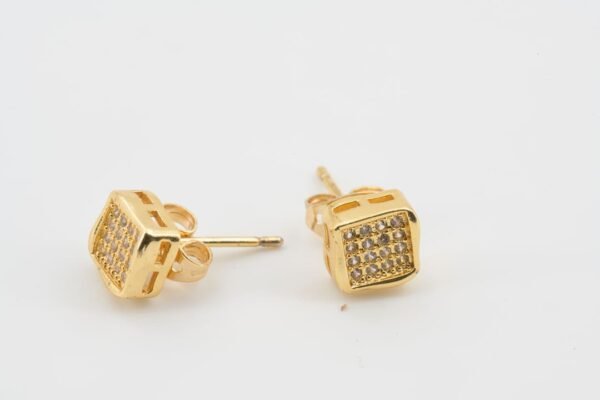 Royal Spark Square Studs - Image 2