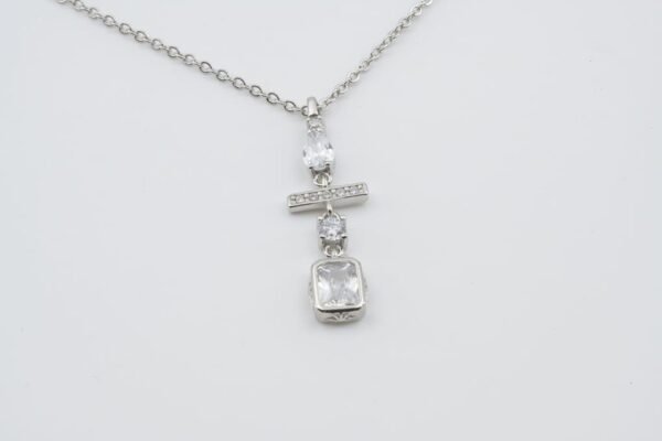 Radiant Faith Crystal Cross Necklace