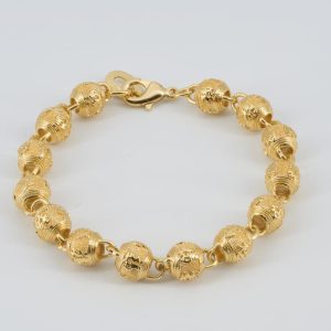 Regal Gleam Beaded Bracelet
