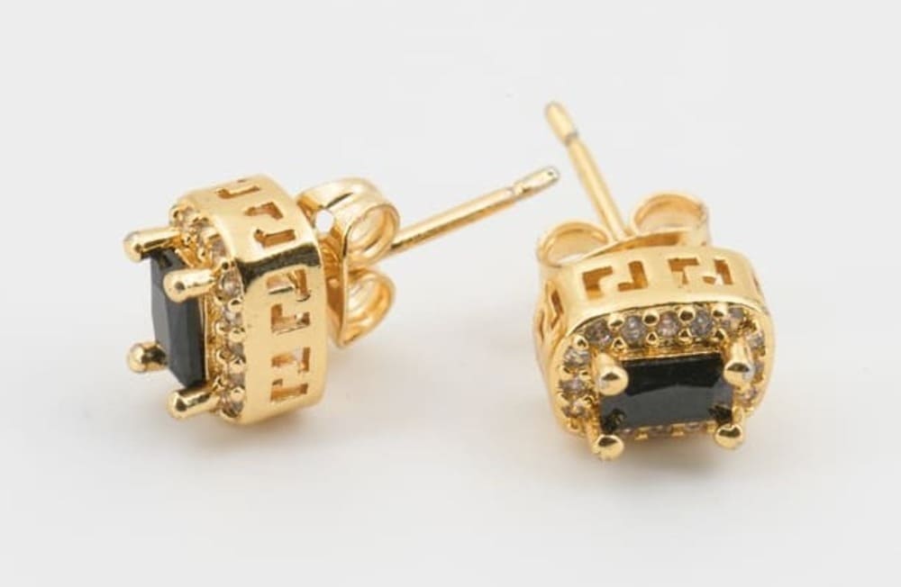 Regal Noir Studs