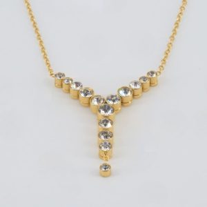 Sparkle Y Necklace