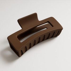 Matte Mocha Claw Clips
