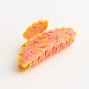 Sunset Swirl Claw Clips
