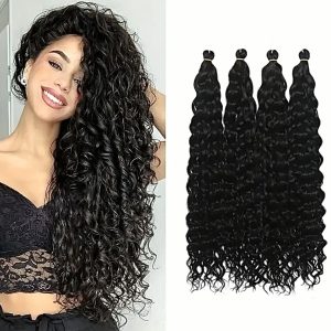 Curly crochet hair extensions – 26 inch beach curl water wave by Marisson.de