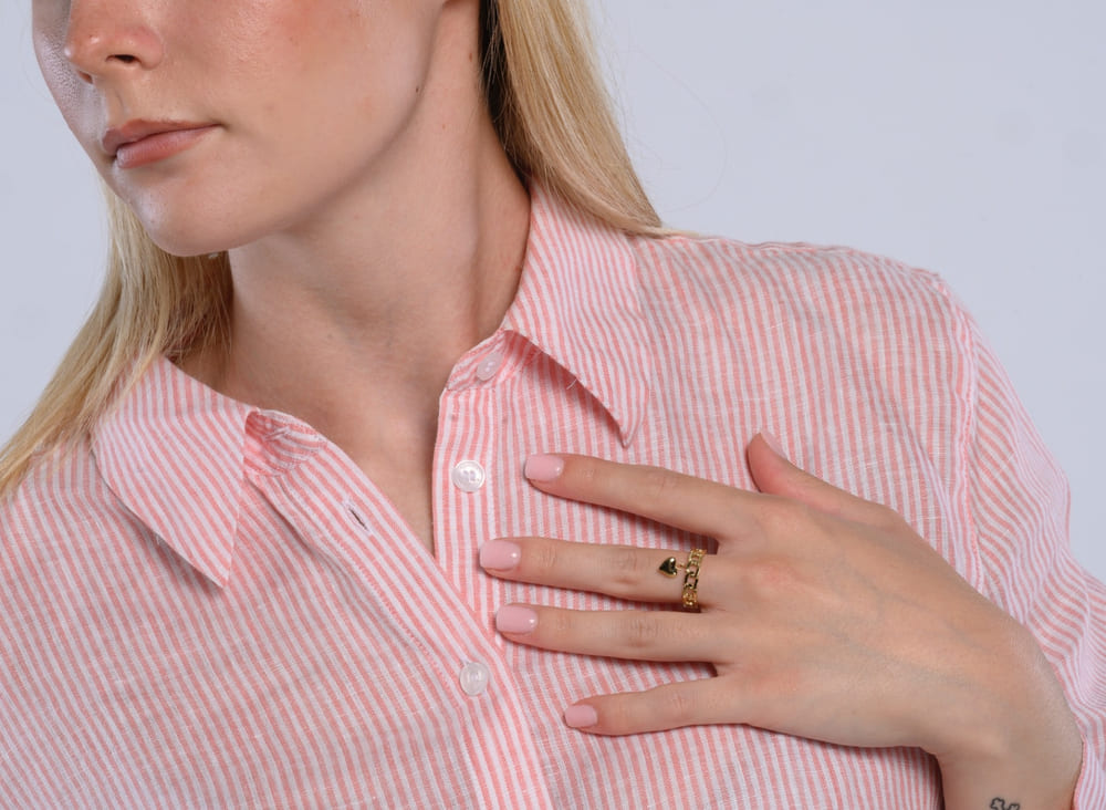 Eternal Love Chain Heart Ring